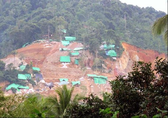 Usai Banjir Besar Polisi Kumpulkan Bukti Tambang Ilegal di 