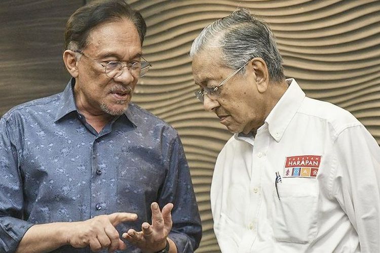 Rumitnya Hubungan Mahathir Mohamad dan Anwar Ibrahim